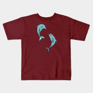 Couple of dolphins Kids T-Shirt